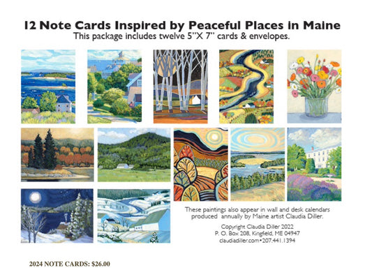 Claudia Diller Note Cards
