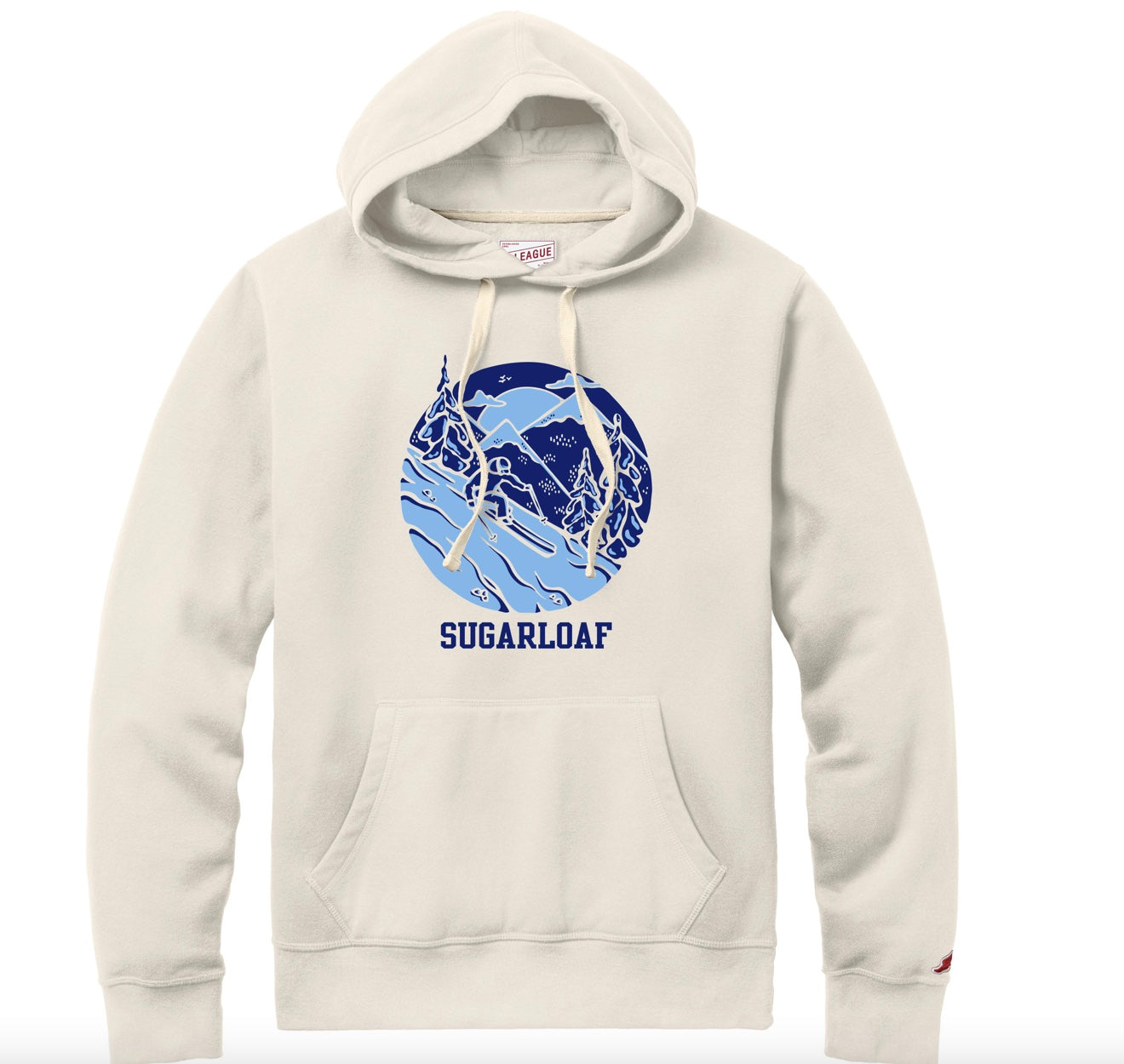 Sugarloaf Skier Hooded Sweatshirt