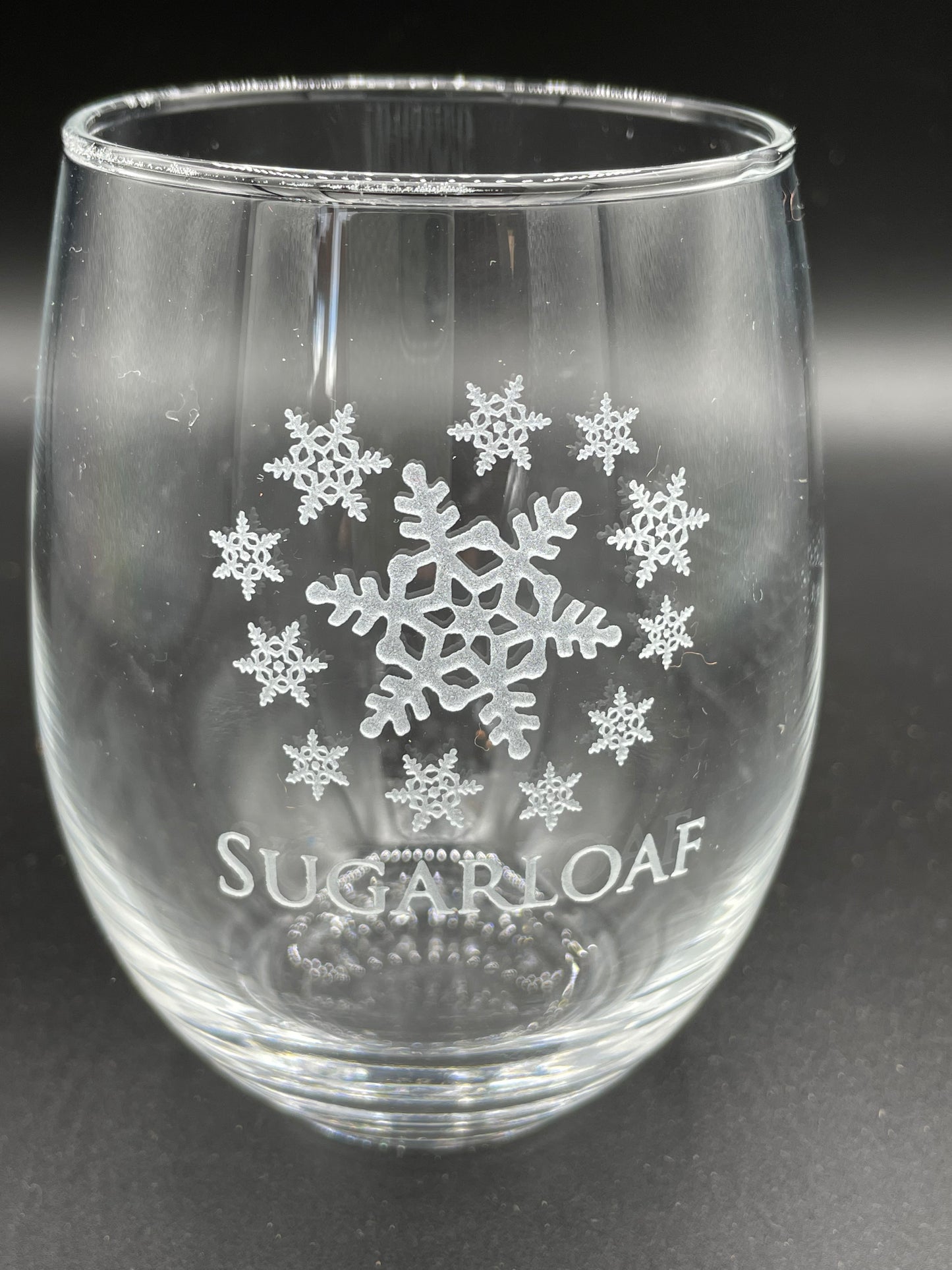 Sugarloaf Stemless Wine Glass